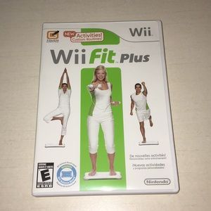Wii fit plus with stand!